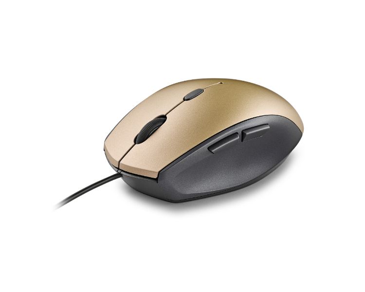 Ngs Wired Ergo Silent Mouse Usb Type C Adap Gold